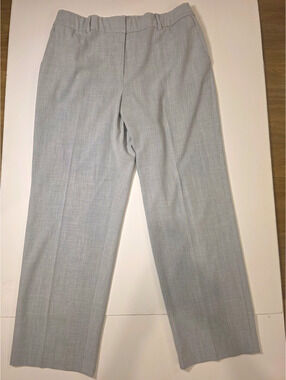 The Limited No Gap Trouser Dress Pants Women's Size 14W Heather Gray Wide Leg